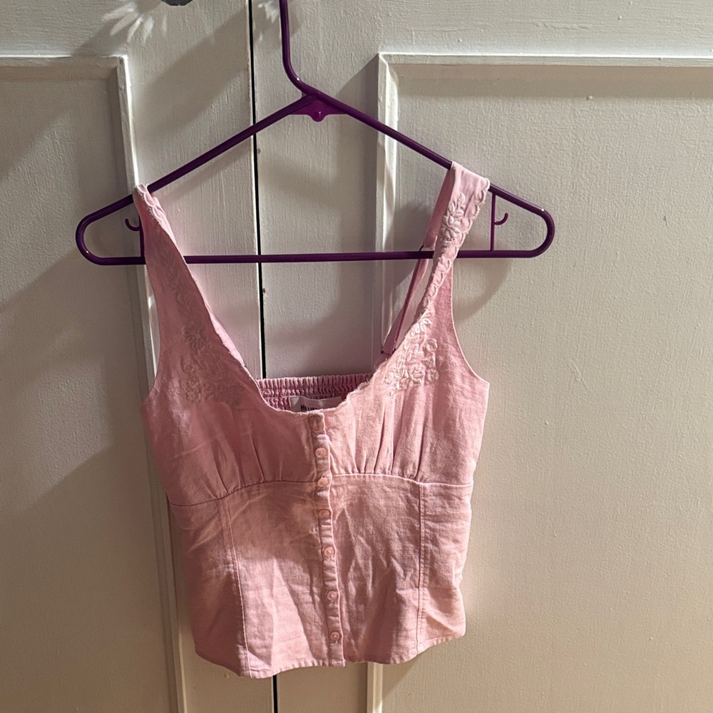 Pink Sleeveless Top. Never worn